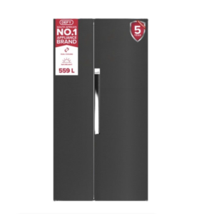 Defy DFF636 559L Side-by-Side Fridge Freezer with NatureLight Technology - Frost Free