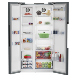 Defy DFF636 559L Side-by-Side Fridge Freezer with NatureLight Technology - Frost Free for sale online