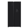 Hisense 541L Glass Black Side-by-Side Fridge - Smart Cooling