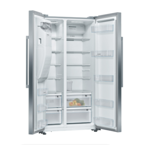 Bosch 610L Side-by-Side Fridge – Ice & Water Dispenser with NoFrost for sale
