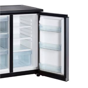 Goldair 240L Under Counter Fridge – Compact Side-by-Side fridge