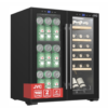 JVC 160L Dual Zone Wine & Beverage Cooler for sale