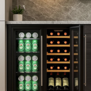 JVC 160L Dual Zone Wine & Beverage Cooler for sale online