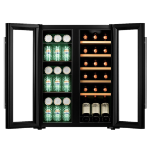 JVC 160L Dual Zone Wine & Beverage Cooler