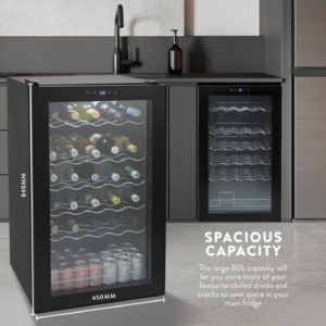 Swan 34 Bottle Wine Cooler with Compressor Cooling