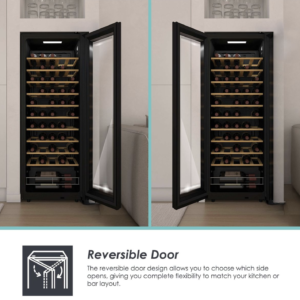 58 bottle wine cooler, Candy wine fridge South Africa, monozone wine fridge, compressor wine cooler