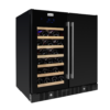 SnoMaster 34 Bottle + 95L Wine & Beverage Cooler – Dual Door Fridge