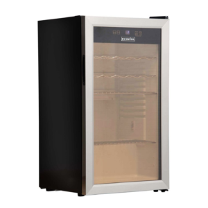 s 118L Wine & Beverage Cooler – A+ Glass Door Fridge for sale