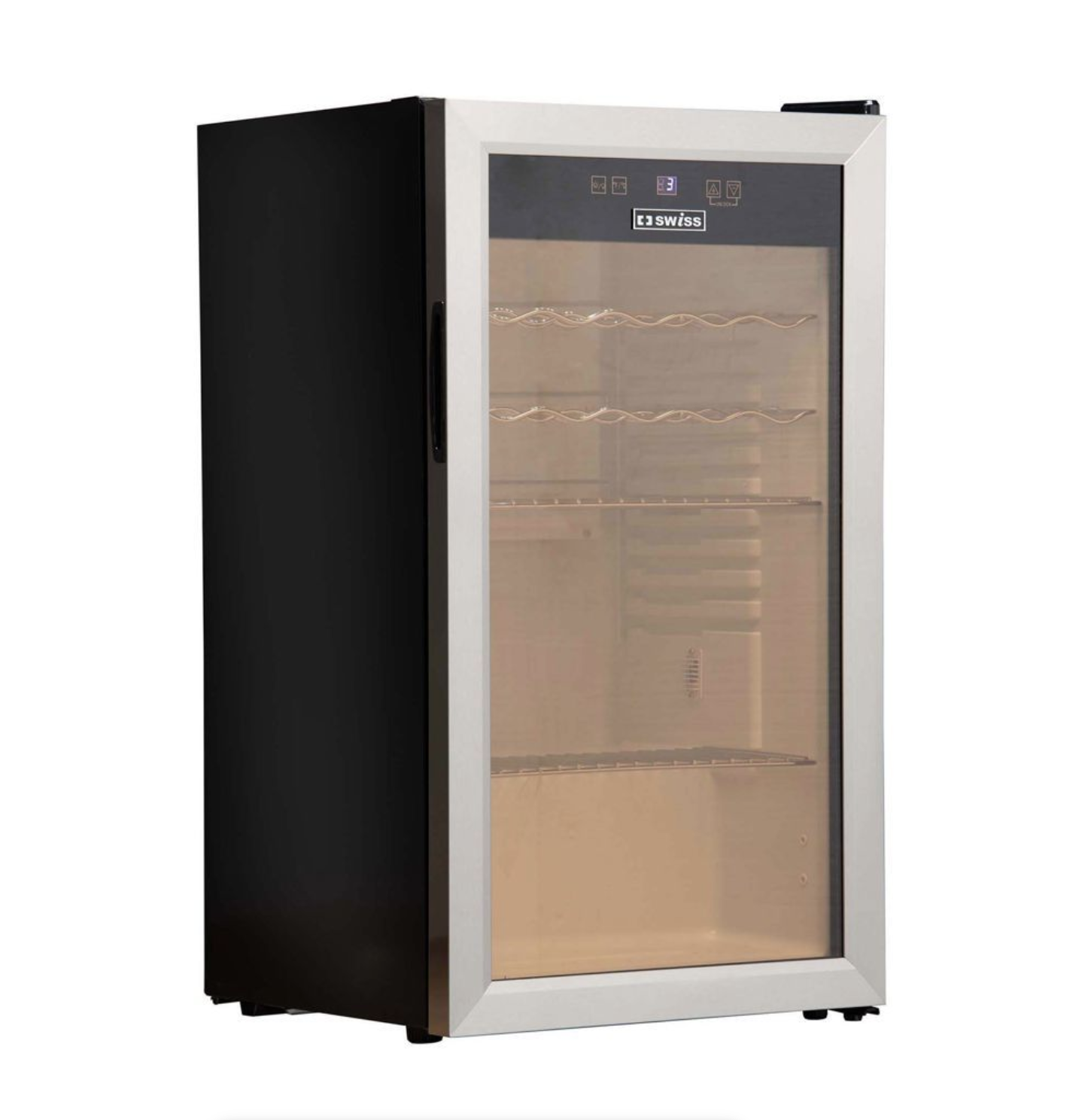 s 118L Wine & Beverage Cooler – A+ Glass Door Fridge for sale