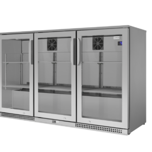 SnoMaster 300L Stainless Steel Beverage Cooler – 3 Door Under-Counter for sale online