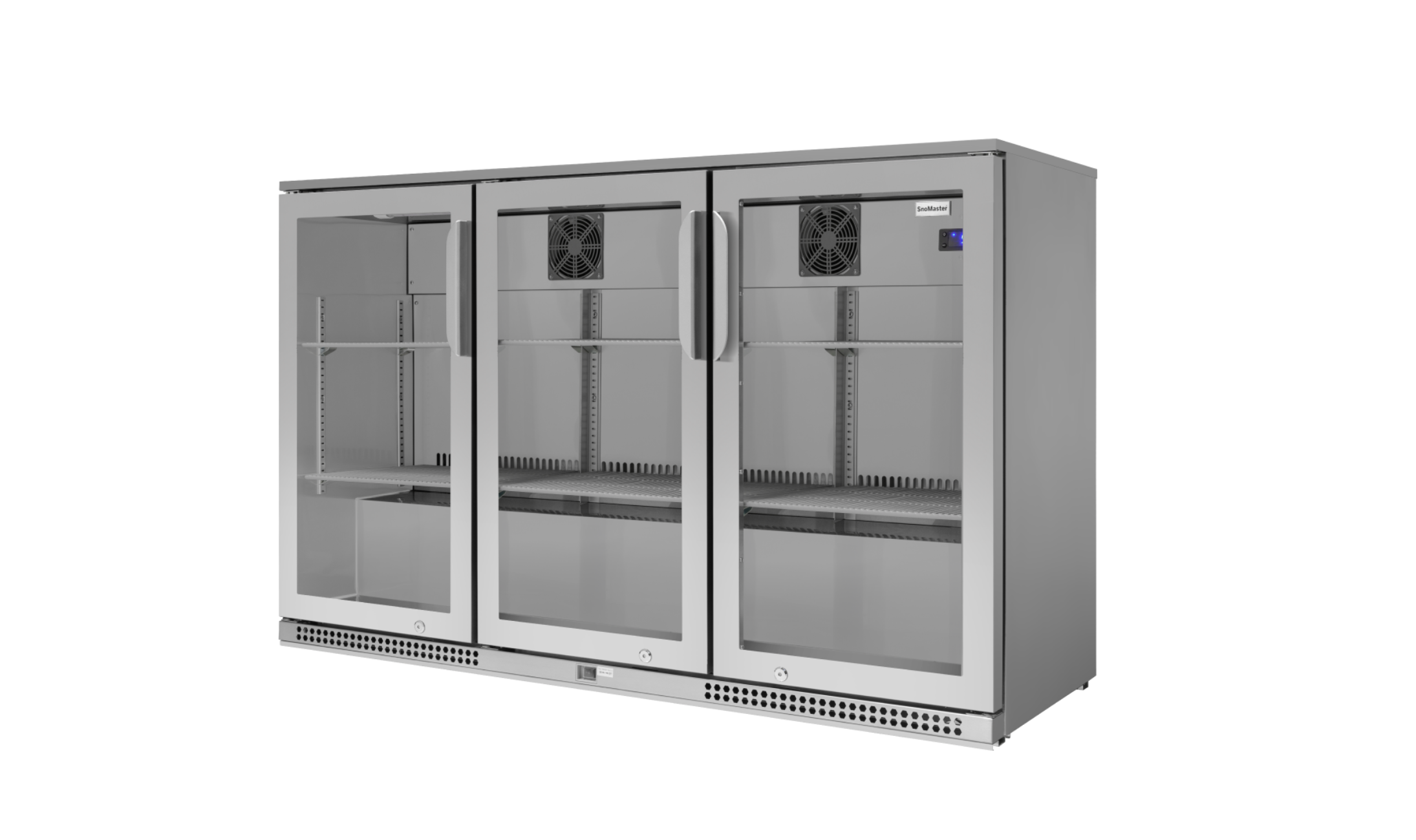 SnoMaster 300L Stainless Steel Beverage Cooler – 3 Door Under-Counter for sale online