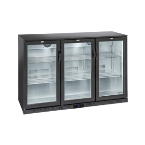 Salvadore 320L Triple Door Bar Fridge