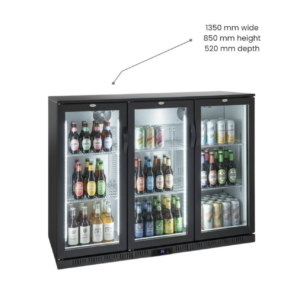 Salvadore 320L Triple Door Bar Fridge for sale online