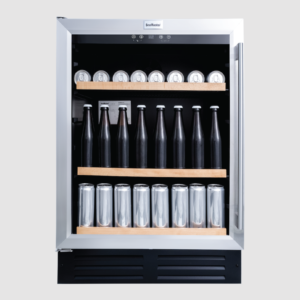 SnoMaster 145L Beverage Cooler – Under-Counter Drinks Fridge