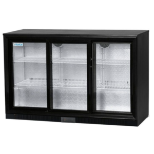 Sliding Door Back Bar Cooler