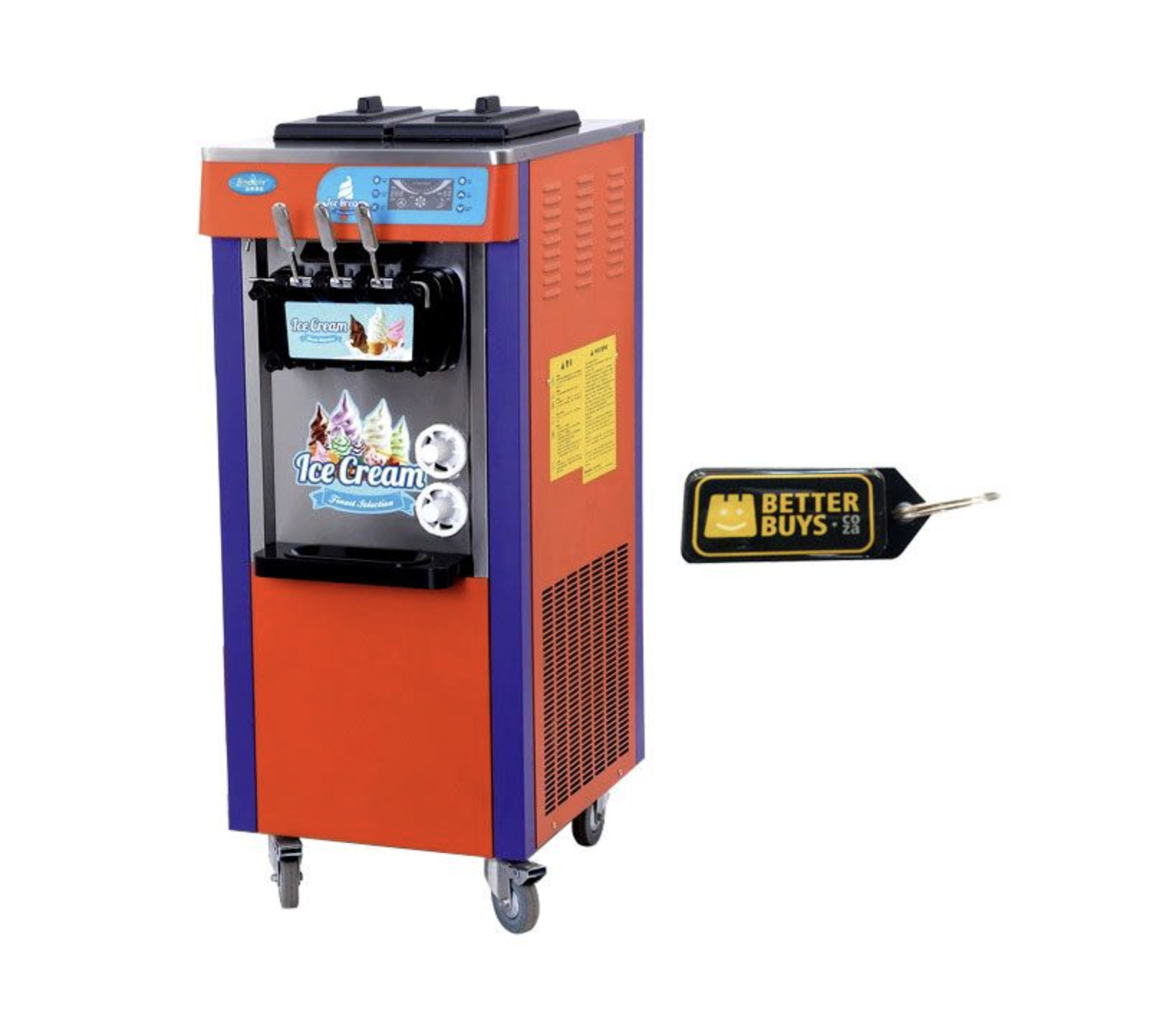 Soft Serve LED Screen Ice Cream Maker Machine online