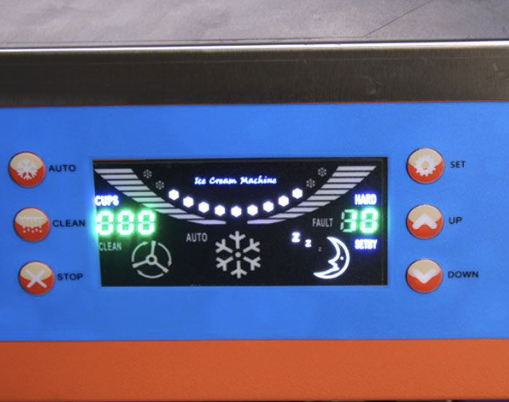 Soft Serve LED Screen Ice Cream Maker Machine for sale near me