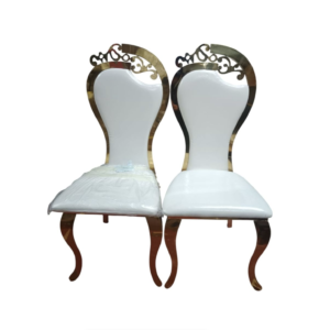 Gold Plated Dining Room Chair – Set of 2