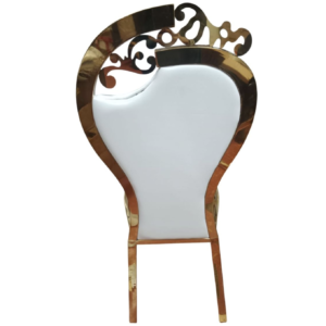 Gold Plated Dining Room Chair – Set of 2 for sale online