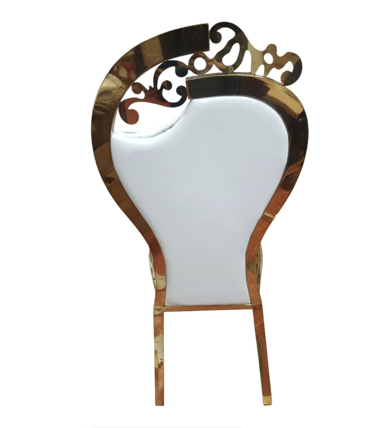 Gold Plated Dining Room Chair – Set of 2 for sale online