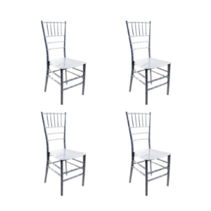 Resin Tiffany Chair – Set of 4 for sale