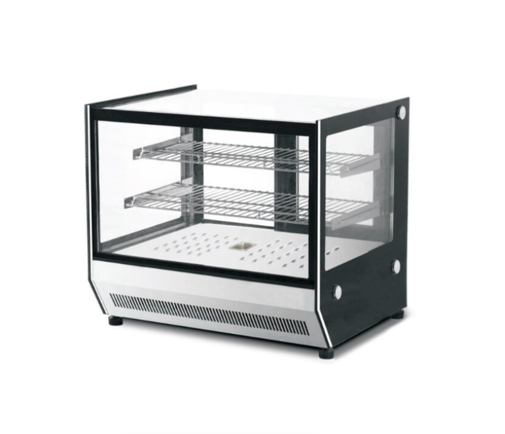 Square Glass Heated Display Table 660mmfor sale online