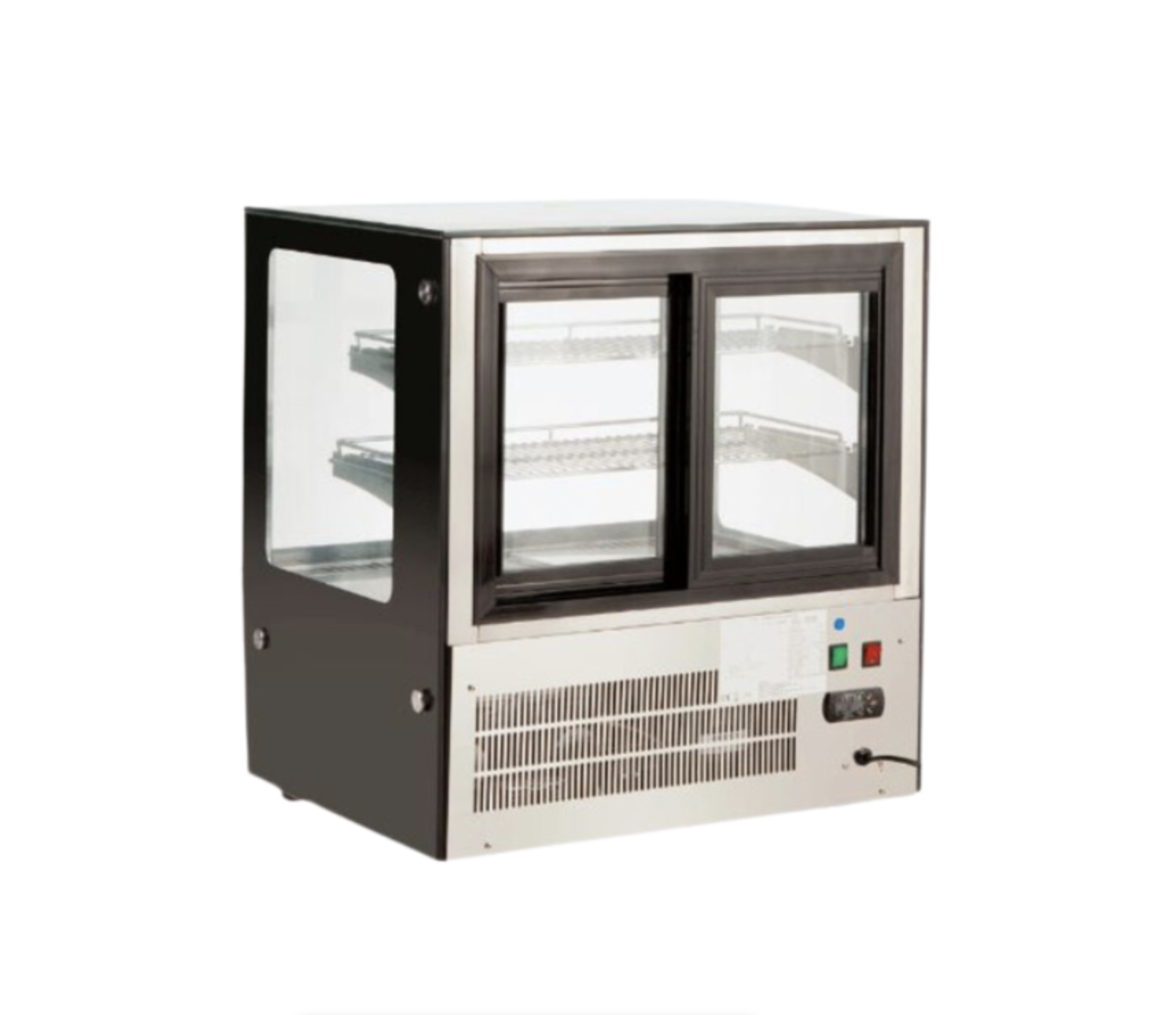 Square Glass Heated Display Table 660mm